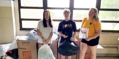 Doylestown Patch – Conwell-Egan High School Students Donate 85 Bags of Clothing